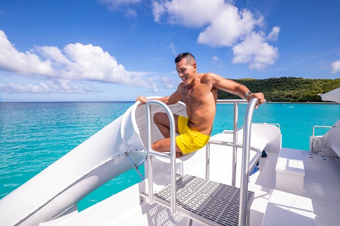 Culebra Full Day Beach and Fun Experience by Catamaran - The catamaran ride and seating setup