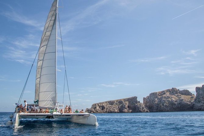 Day Catamaran Trip: Cap des Freus and Llevant Natural Park - The anchor stop for swimming and snorkeling