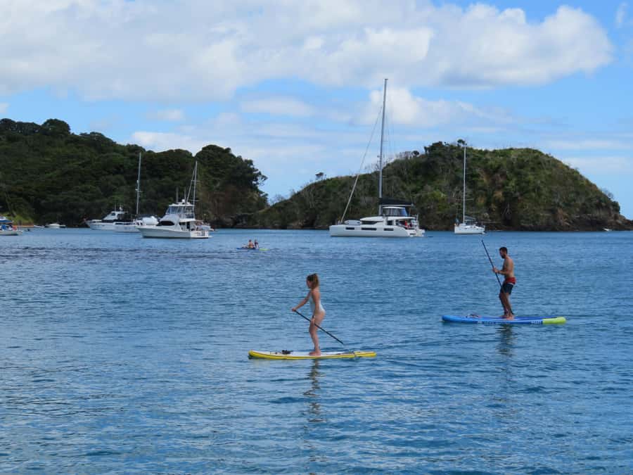 Day Sailing Charter on Catamaran with Lunch : Bay Of Islands - Two hours at a secluded island bay