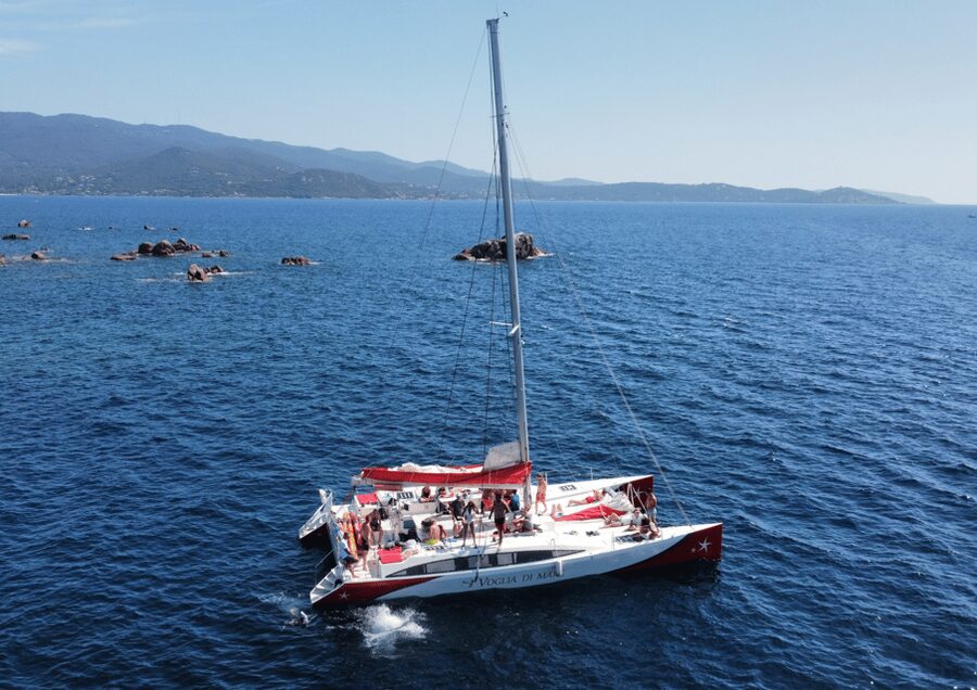 Day trip on a catamaran in the bay of ajaccio - The Bay of Ajaccio by catamaran