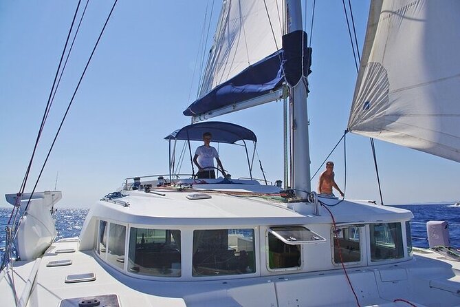 Day trip on a sailing catamaran in Sardinia - What It Feels Like on the Catamaran