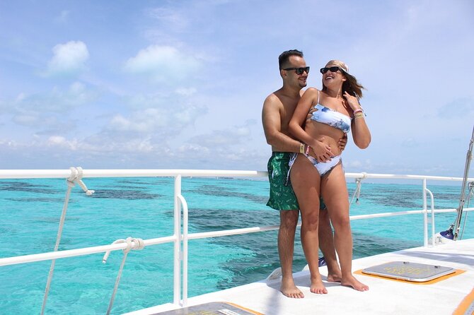 Deluxe Catamaran to Isla Mujeres with Open Bar from Cancun - Isla Mujeres gives you 1.5 hours to look around
