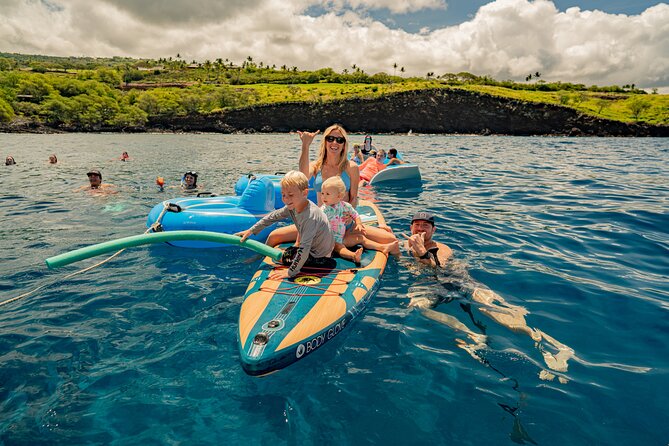Deluxe Snorkel & Dolphin Watch Aboard a Luxury Catamaran from Kailua-Kona - Breakfast while Kona’s Gold Coast passes by