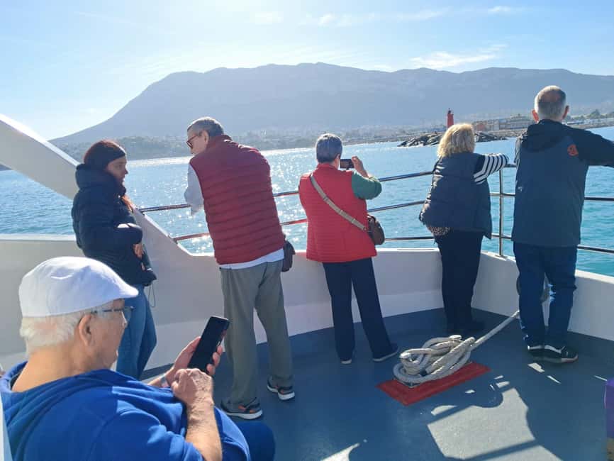 Denia: Cova tallada Catamaran Trip w/ Mussel Tasting & Wine - Price and practical value at $18
