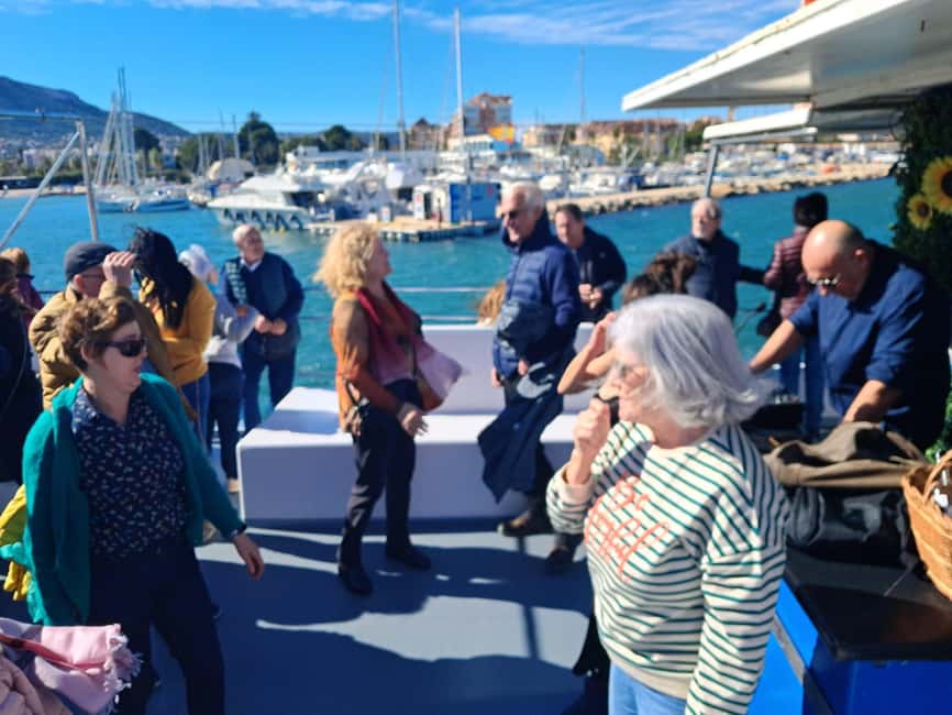 Denia: Cova tallada Catamaran Trip w/ Mussel Tasting & Wine - Sea conditions and possible changes