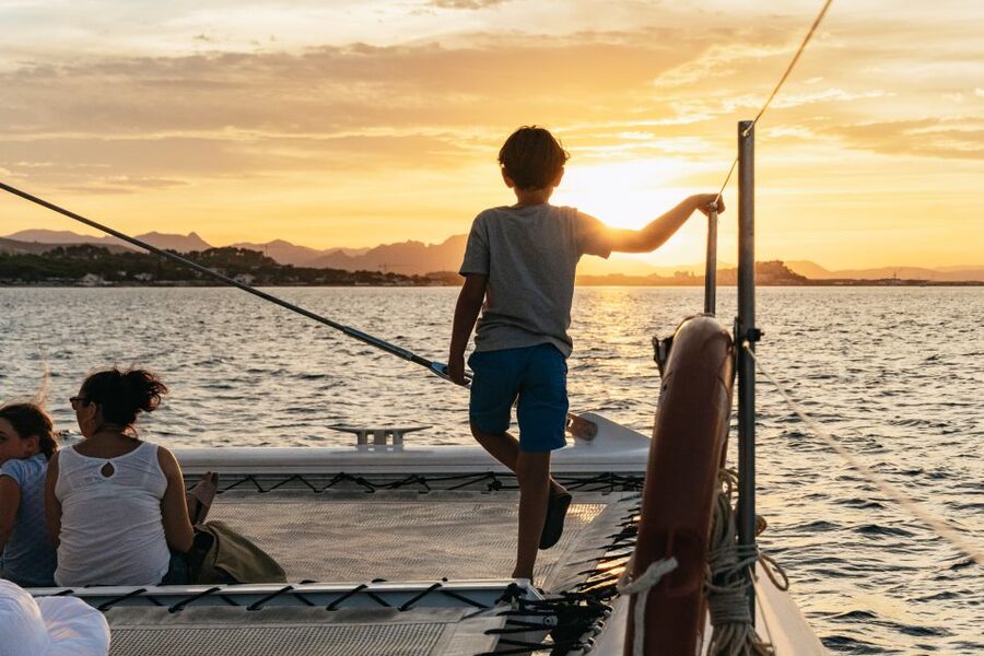 Dénia: Daytime or Sunset Catamaran Cruise - The daytime route around Dénia Bay