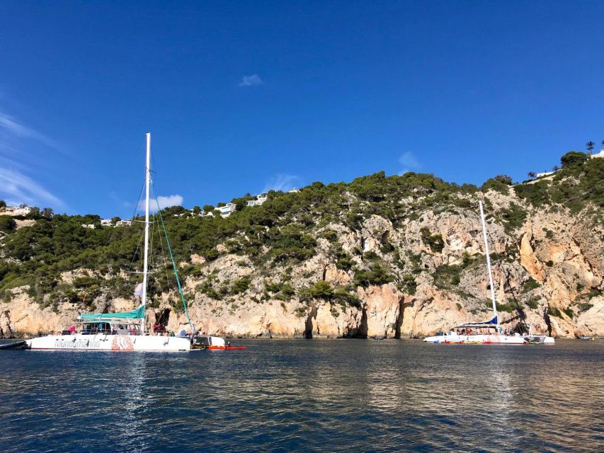Dénia & Jávea: Portixol Sailing Catamaran Excursion with BBQ - Music, shade, and the feel of the boat