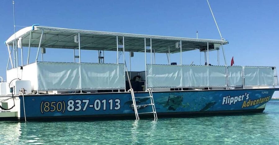 Destin: Crab Island Catamaran Tour with Dolphin Watching - Setting out from Destin on a modern catamaran
