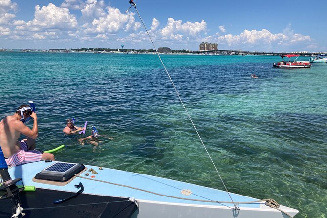 Destin Private Catamaran and Snorkeling Tour 3 or 4hrs - A private boat from Fort Walton Beach