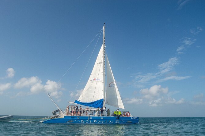 Dolphin Catamaran Snorkel and Sail with Open Bar - Starting at the Hyatt Regency beach