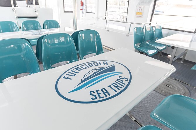 Dolphin watching on a Catamaran in Fuengirola - The catamaran’s upper deck and covered seating