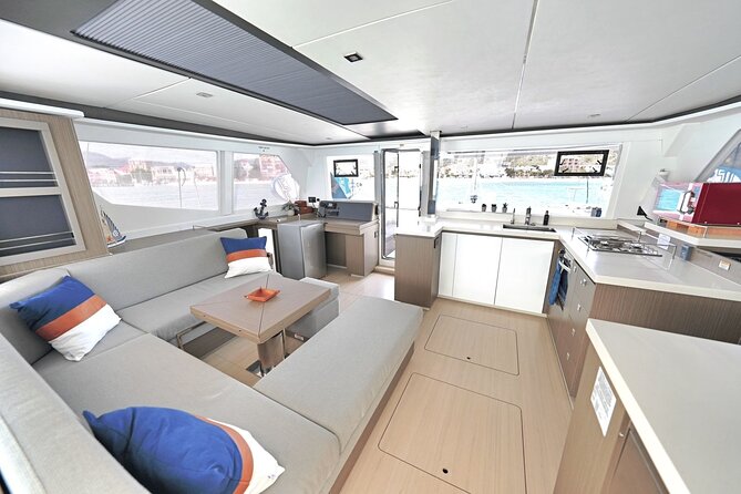 Don't Worry - Private Half Day Catamaran Cruise in St Maarten - Food, drinks, and equipment on board