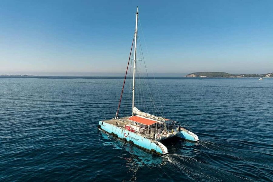 Dubrovnik: Best of the Elaphites by Catamaran - Lopud from 13:00: the beach stop that divides opinion