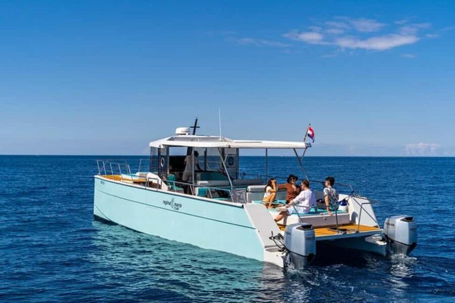Dubrovnik: Blue Cave Catamaran Tour with Drinks and Snorkel - Setting sail from Dubrovnik