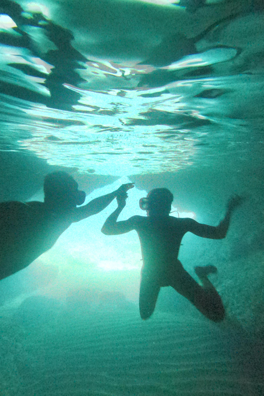 Dubrovnik: Blue Cave Catamaran Tour with Drinks and Snorkel - Šunj Beach and the swim to shore