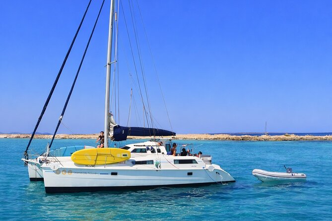Edel 36 · Private catamaran No Mad – Ibiza & Formentera - A quiet first swim at Port d’es Torrent