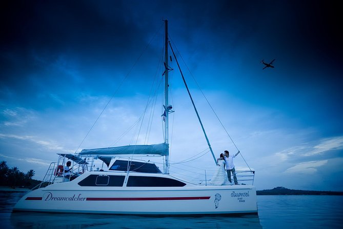 Exclusive private catamaran island hopping experience - Crew service and the boat experience
