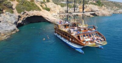 Explore Alanya’s Beauty Catamaran Boat Tour
