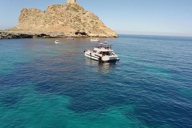 Favignana Egadi Islands Luxury Catamaran Tour with Lunch - Two hours in Favignana town