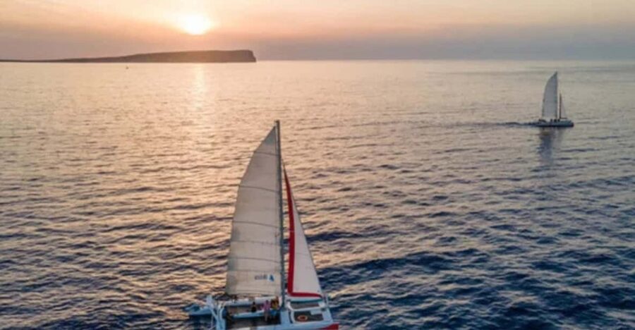 Fornells: Catamaran Sunset Cruise of Menorca's Coast - Key points to know before booking