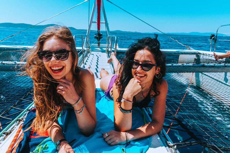 From Brač Island: Catamaran Tour with Food & Drinks - What the $106 price really covers
