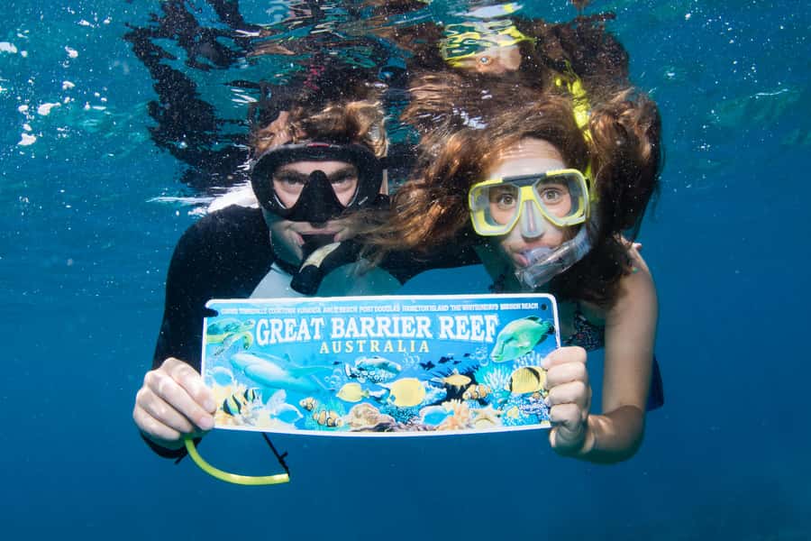 From Cairns: Great Barrier Reef Cruise by Premium Catamaran - Lunch between reef sessions