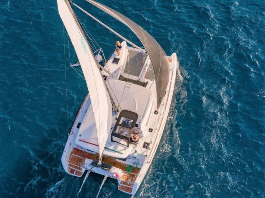 From Cannigione: Catamaran tour in La Maddalena Archipelago - Meeting the boat in Cannigione