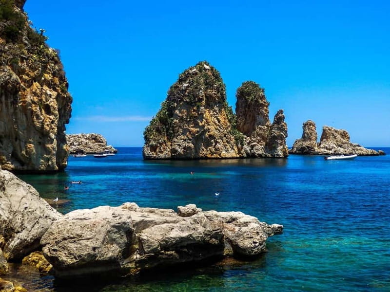 From Cefalù: Catamaran Excursion to Zingaro and Scopello - Back in Castellammare del Golfo for lunch and a walk