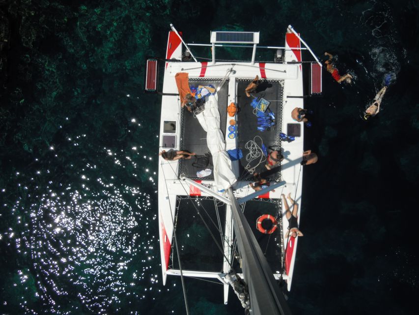 From Fornells: Half-Day Menorca Catamaran Trip w/ Snorkeling - What to bring and what to leave behind