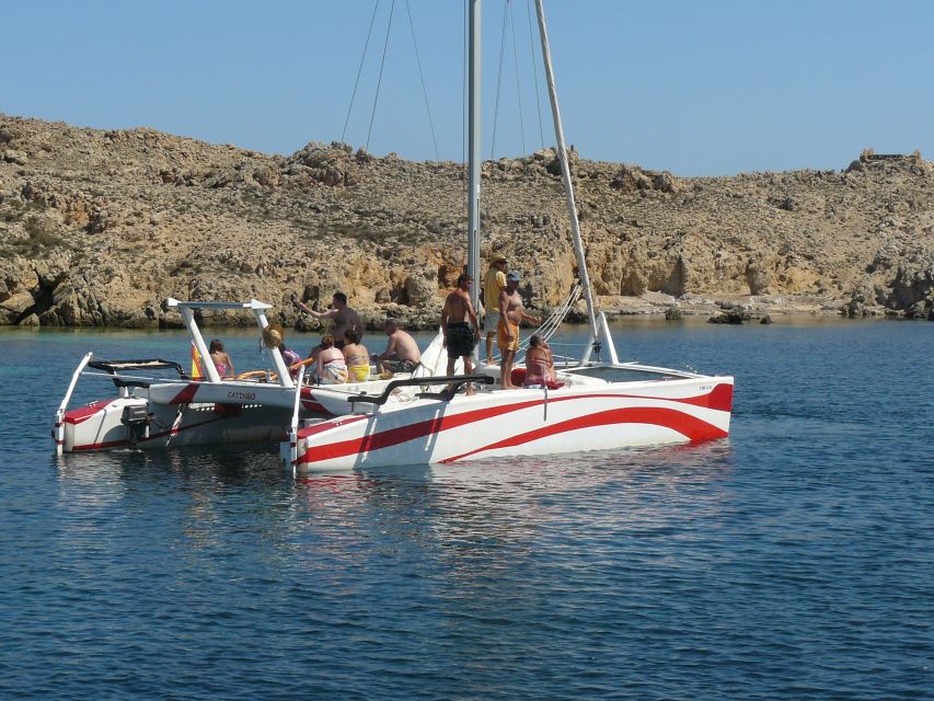 From Fornells: Half-Day Menorca Catamaran Trip w/ Snorkeling - What makes this catamaran different