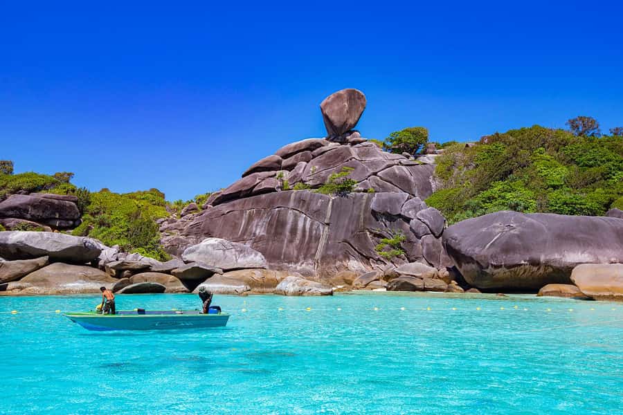 From Khao Lak: Similan Islands Day Trip by Luxury Catamaran - Koh Miang, Princess Bay, and the included lunch