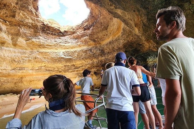 From Lagos: Benagil Caves Cruise on a Catamaran - Comfort, noise, and the crowded photo problem