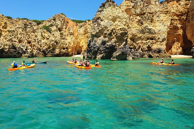 From Lagos: Kayak Tour of Ponta da Piedade Caves on Catamaran - How demanding is the kayaking?