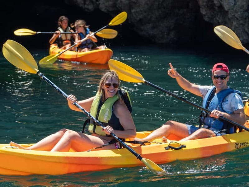 From Lagos: Ponta da Piedade Caves Kayak Tour from Catamaran - My verdict: book early, pack light, expect a lively outing