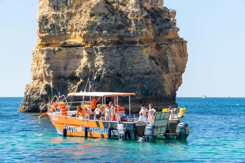From Lagos: Ponta da Piedade Caves Kayak Tour from Catamaran - Safety, weather, and the limits of the route