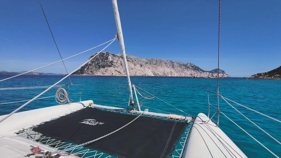 From Olbia: Tavolara or Cala Moresca Catamaran Tour - Meeting at the Brin Pier in Olbia