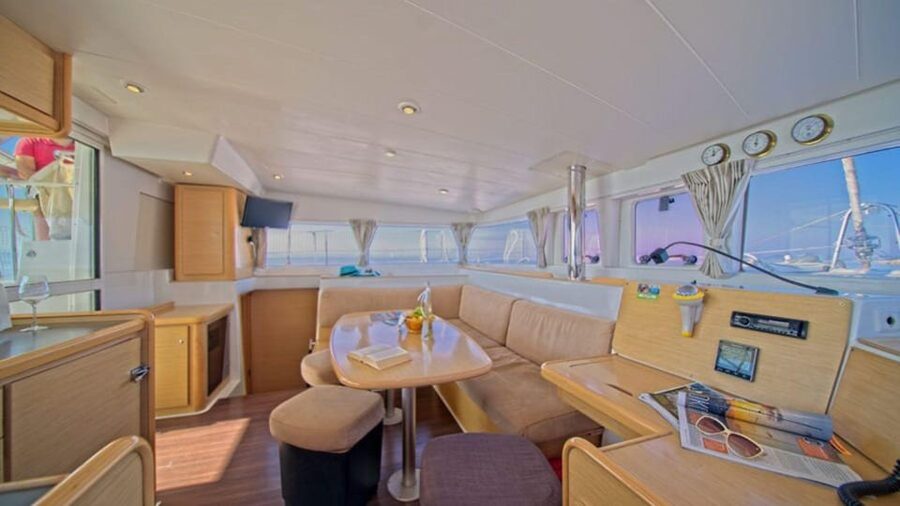 From Palau: Catamaran tour in La Maddalena Archipelago - Spargi: beaches reached by boat