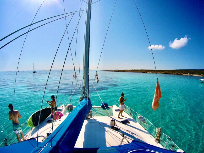 From Palau: Catamaran tour in La Maddalena Archipelago - Budelli and the Natural Pools