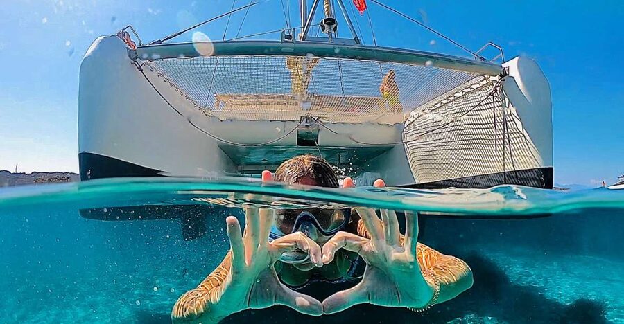 From Palau: Maddalena Archipelago Catamaran Tour with Lunch - Spargi, Budelli, and Santa Maria: what the stops offer