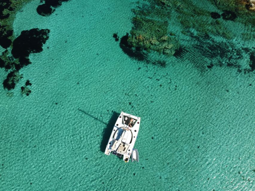 From Palau: Maddalena Archipelago Catamaran Tour with Lunch - The small-group advantage over big excursion boats