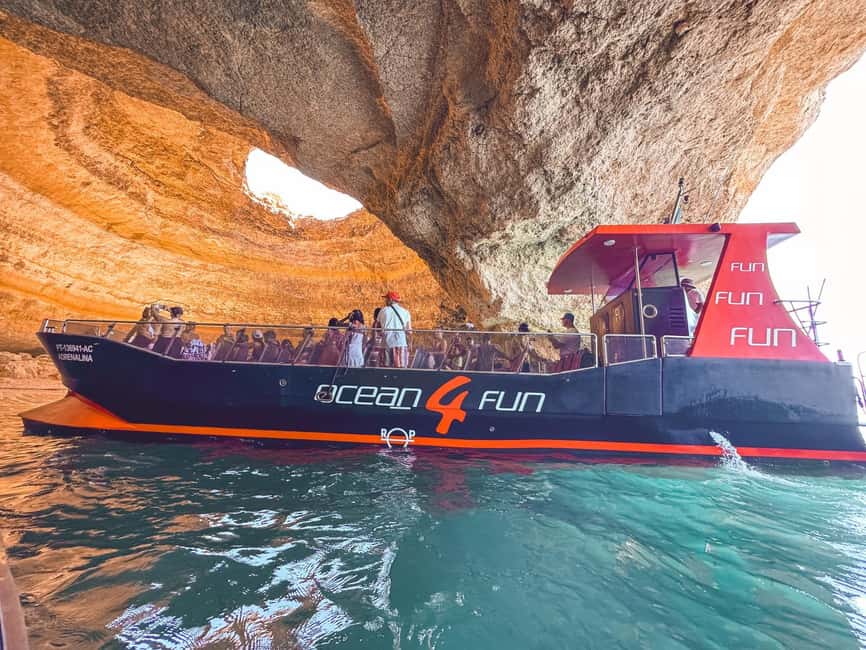 From Portimão: 2-Hour Catamaran Tour to Benagil Caves - Why a catamaran can be the right boat for this route