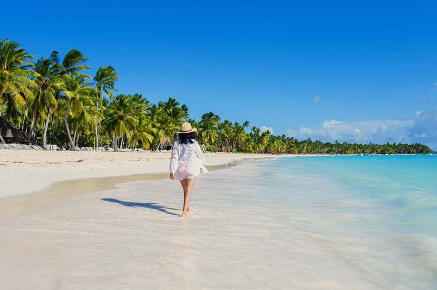 From Punta Cana: Catamaran Tour to Saona Island with Open Bar and Buffet - The natural pool is more than a photo stop