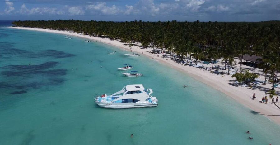 From Punta Cana: Saona and Mano Juan Day Trip by Speed Boat - Los Toros Beach and the Best Swim