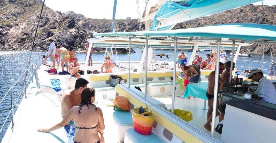 From Roses: Catamaran Cruise Cap Norfeu - Cadaqués - Is $35 good value?