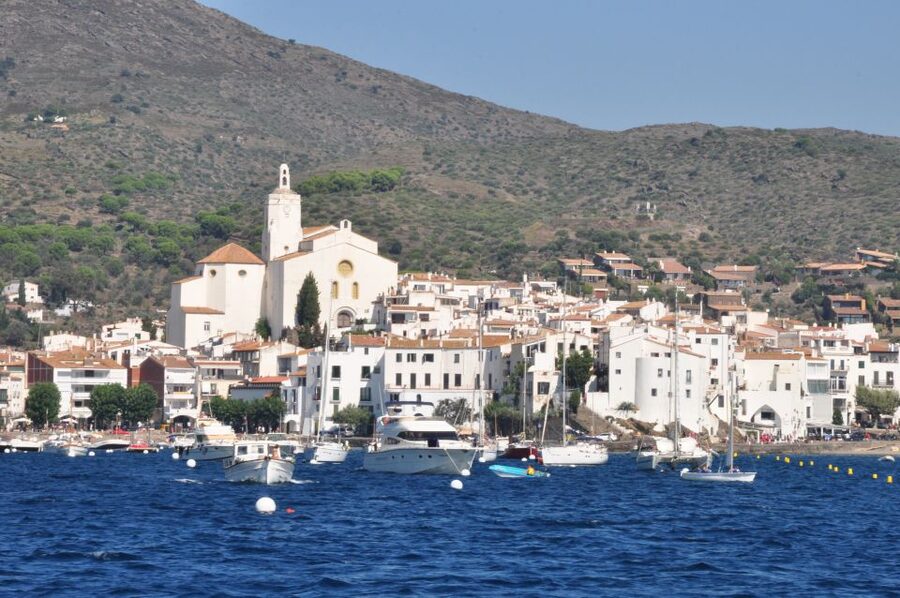 From Roses: Catamaran Cruise to Cap de Creus - The Cap de Creus coastline from offshore