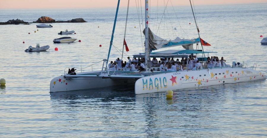 From Roses: Sunset Catamaran Cruise - Seeing Roses and Empuriabrava from the sea