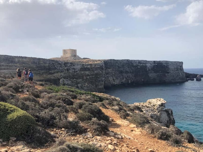 From Sliema/Bugibba: Best of Gozo & Comino Catamaran Tour VT - The Blue Lagoon stop lasts 105 minutes