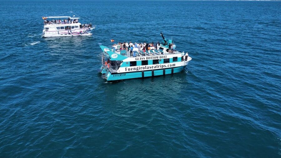 Fuengirola: Catamaran Tour to Spot Dolphins - Leaving Fuengirola Harbor at Gate 3