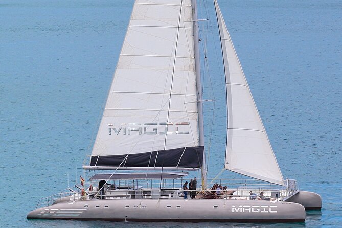 Fuerteventura: Day at Sea on a Sailing Catamaran with Lunch and Drinks - The swimming and snorkeling stop