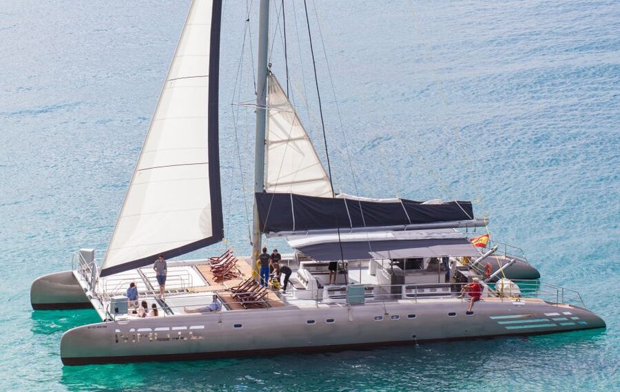 Fuerteventura: Magic Catamaran Trip with Food and Drinks - The volcanic southern coast from the water